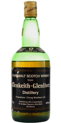 Glen Keith 1967 CA Dumpy Bottle Sherry Cask 46% 750ml