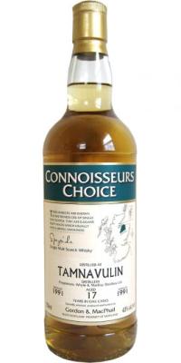 Tamnavulin 1991 GM Connoisseurs Choice 43% 750ml