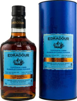 Edradour 1999 Barolo Cask Finish 55.2% 700ml