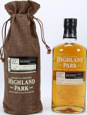 Highland Park 2005 Single Cask Series Refill Hogshead #2966 Bulgaria Exclusive 63% 700ml