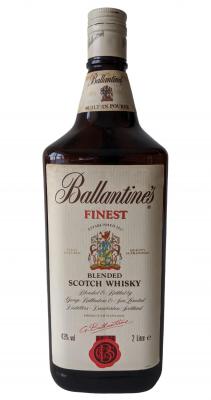Ballantine's Finest Scotch Whisky Quartino Import 43% 2000ml