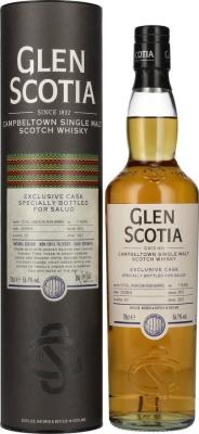 Glen Scotia 2015 Exclusive Cask 1st Fill Jamaican Rum Barrel Finish Salud 56.1% 700ml