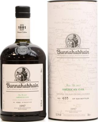 Bunnahabhain 1997 Feis Ile 2017 52.2% 700ml