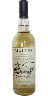 Bunnahabhain 2009 DMA Bourbon Hogshead 59.2% 700ml