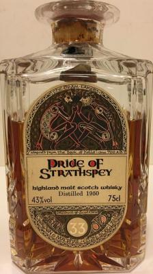 Pride of Strathspey 1950 GM Celtic Series Book of Kells 43% 750ml