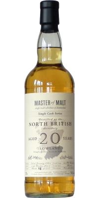 North British 1991 MoM Single Cask Series 1st Fill Bourbon Barrel 3228 54.1% 700ml