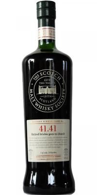 Dailuaine 1980 SMWS 41.41 Retired brickie goes to church Refill Hogshead 41.41 50.9% 700ml