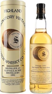 Glenallachie 1991 SV Vintage Collection Sherry Butt #3870 43% 700ml