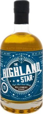 The Highland Star 11yo NSS Millennial Range Series: TE002 Refill sherry butt 50% 700ml