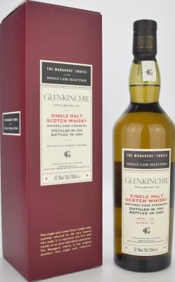 Glenkinchie 1992 The Managers Choice European Oak #502 58.1% 700ml