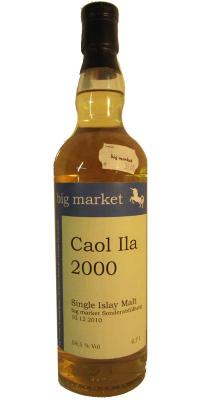 Caol Ila 2000 BM Big Market Sonderabfullung 10.12.2010 59.5% 700ml