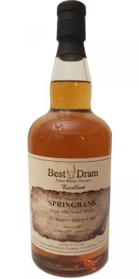 Springbank 1997 BD Excellent Sherry Cask 51.1% 700ml