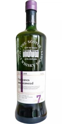 Glen Scotia 2010 SMWS 93.105 Tea leaves and seaweed 1st Fill Ex-Bourbon Barrel 61.6% 700ml