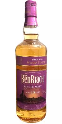 BenRiach 15yo Dark Rum Wood Finish Series 46% 750ml