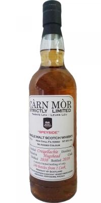 Craigellachie 2010 MMcK Carn Mor Strictly Limited Edition Hogshead + Wine Cask Finish Whisky Weekend Twente 2019 57% 700ml