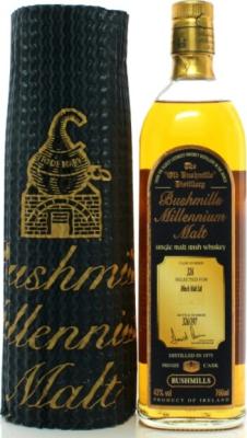 Bushmills 1975 Millennium Malt Cask no.326 Selected for Minch Malt Ltd. 43% 700ml