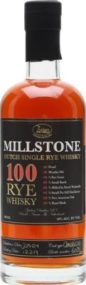 Millstone 2008 100 Rye Whisky American Oak Casks 50% 700ml