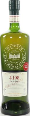 Highland Park 1999 SMWS 4.198 Pigs in plaster 1st Fill Ex-Bourbon Barrel Julio's Liquors Massachusetts 59.1% 750ml