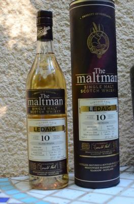 Ledaig 2008 MBl The Maltman Moscatel Finish #10115 57.1% 700ml