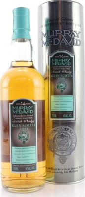 Glen Scotia 1991 MM 14yo Bourbon Marsanne Roussanne 46% 700ml