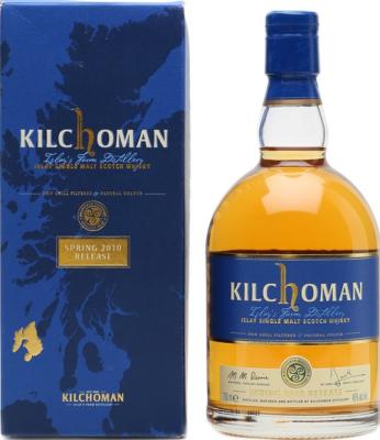 Kilchoman 2010 Spring Release Oloroso Sherry Butts Finish 46% 700ml
