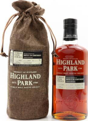 Highland Park 2001 Single Cask Series #652 Nato E-3 Component 58.7% 700ml
