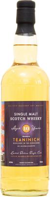 Teaninich 2010 GCWL Maltsev Gallery Art Series Single Malt Refill Hogshead MS REF 776232 46% 700ml