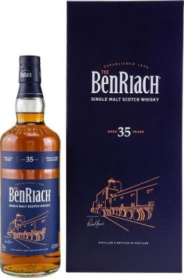 BenRiach 35yo Double Cask Matured Ex Bourbon Ex Red Wine 42.5% 700ml