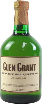 Glen Grant 1961 Pure Highland Malt Liqueur Whisky 22yo Nadi Fiori 45% 750ml