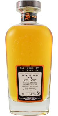 Highland Park 2000 SV Cask Strength Collection Bourbon Barrel #800267 58.3% 700ml