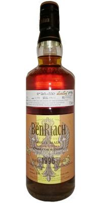 BenRiach 1996 for The King's Royal Hussars Pedro Ximenez Hogshead 5608 53.5% 700ml