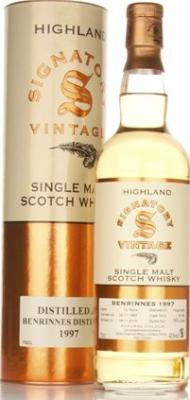 Benrinnes 1997 SV Vintage Collection Hogsheads 97 + 98 43% 700ml