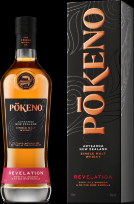 Pokeno Revelation Ex Bourbon + New Zealand Wine 43% 700ml