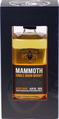 Grumsiner Mammoth Single Grain Whisky 45.8% 500ml