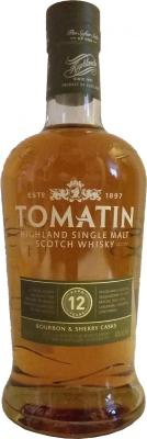 Tomatin 12yo 43% 700ml