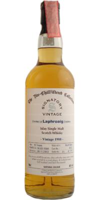 Laphroaig 1988 SV The Un-Chillfiltered Collection Refill Butt #3612 46% 700ml