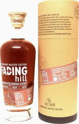 Fading Hill 2015 Bourbon Oloroso Sherry 45% 700ml