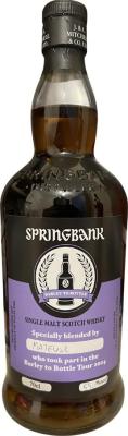 Springbank Barley to Bottle Tour 2024 Fresh Sherry Fresh Bourbon Mateusz 55.1% 700ml