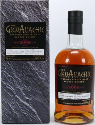 Glenallachie 2006 Single Cask for UK Batch 1 Virgin Oak Barrel #896 61.7% 700ml