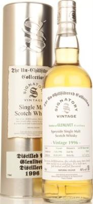 Glenlivet 1996 SV The Un-Chillfiltered Collection 1st Fill Sherry Butt #79234 46% 700ml