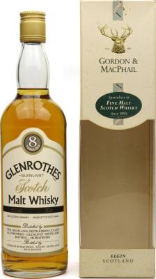 Glenrothes 8yo GM Glenrothes Glenlivet 40% 700ml