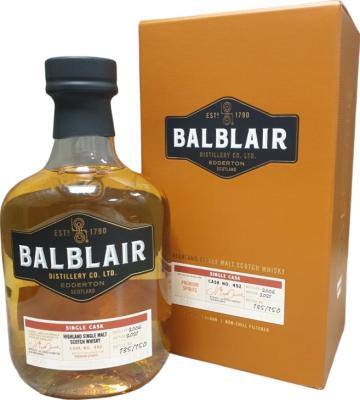 Balblair 2006 #452 Premium Spirits Belgium 52.9% 700ml