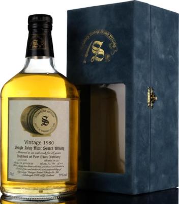 Port Ellen 1980 SV Vintage Collection Dumpy Oak Cask 89/589/19 59% 700ml