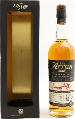 Arran 2000 Private Cask Sherry Hogshead 2000/222 DRINKS.COM.TW 54.1% 700ml