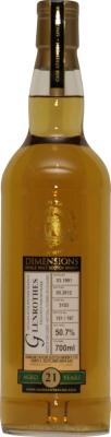 Glenrothes 1991 DT Dimensions Oak Cask #5153 50.7% 700ml