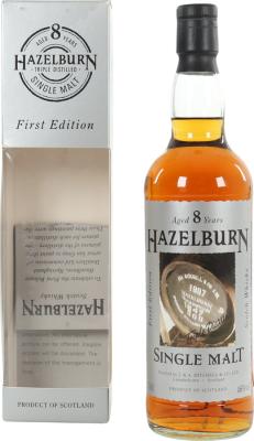 Hazelburn 1st Edition 8yo Sherry Casks 46% 700ml