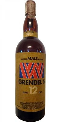 Grendel's 1961 Vatted Malt Whisky Remy Import 43% 750ml