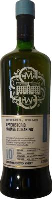 Tomintoul 2012 SMWS 89.19 A prehistoric homage to baking 2nd Fill HTMC Hogshead Finish 62.2% 700ml