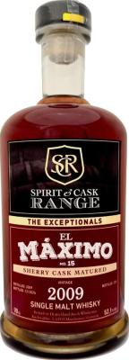 El Maximo No. 15 Wx Spirit & Cask Range 52.1% 700ml