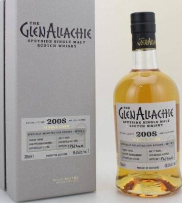 Glenallachie 2008 PX Hogshead #2834 A Sweet Dutch Summer 55.1% 700ml